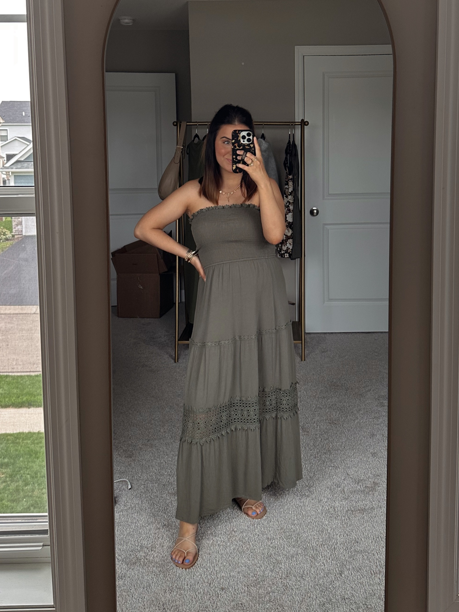 One of my fave summer dresses is on sale for prime! Wearing s - works for petites! 

#dress #sandals #summeroutfit

#LTKSeasonal #LTKsalealert #LTKxPrimeDay