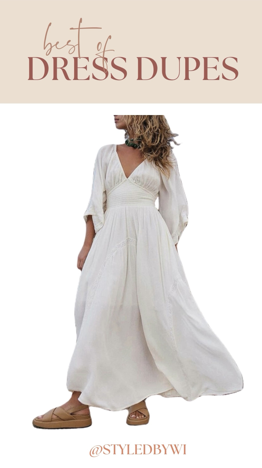 Free People dress dupes for fall 