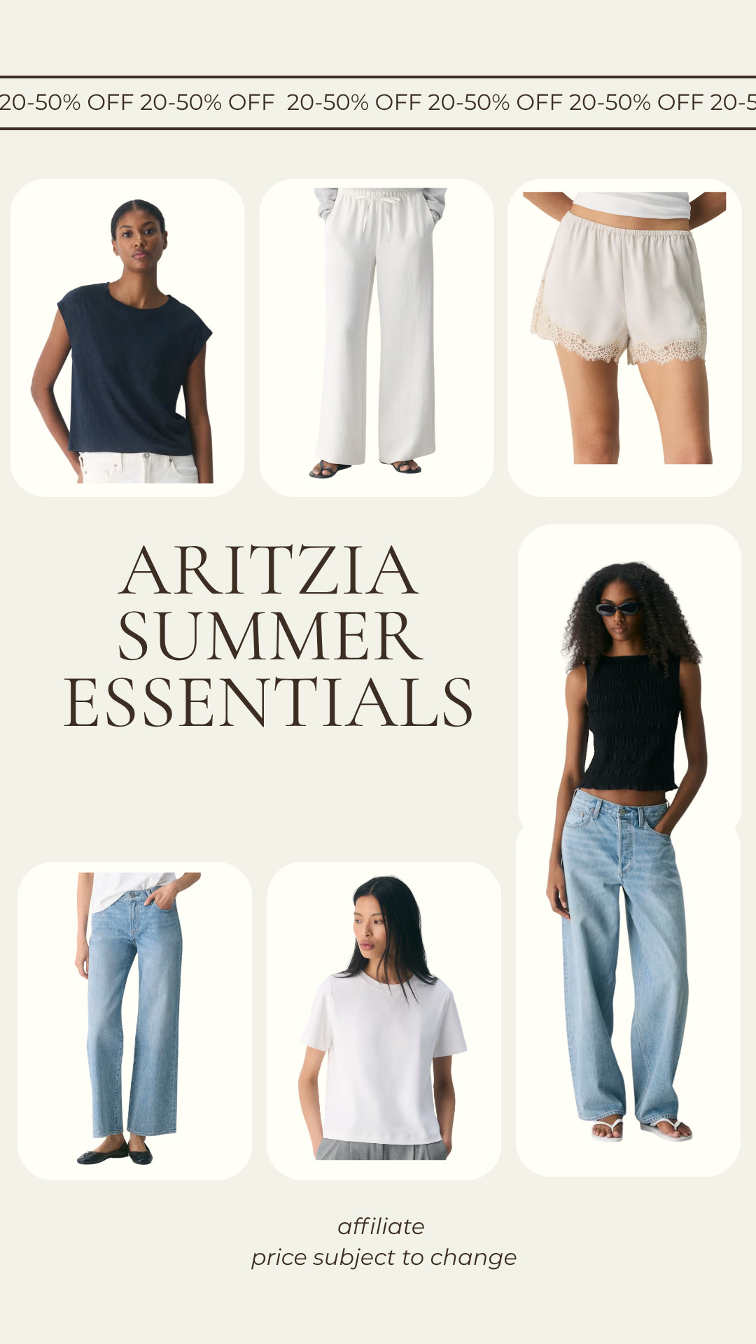 Aritzia Summer Essentials 

 #LTKsummer #LTKsale