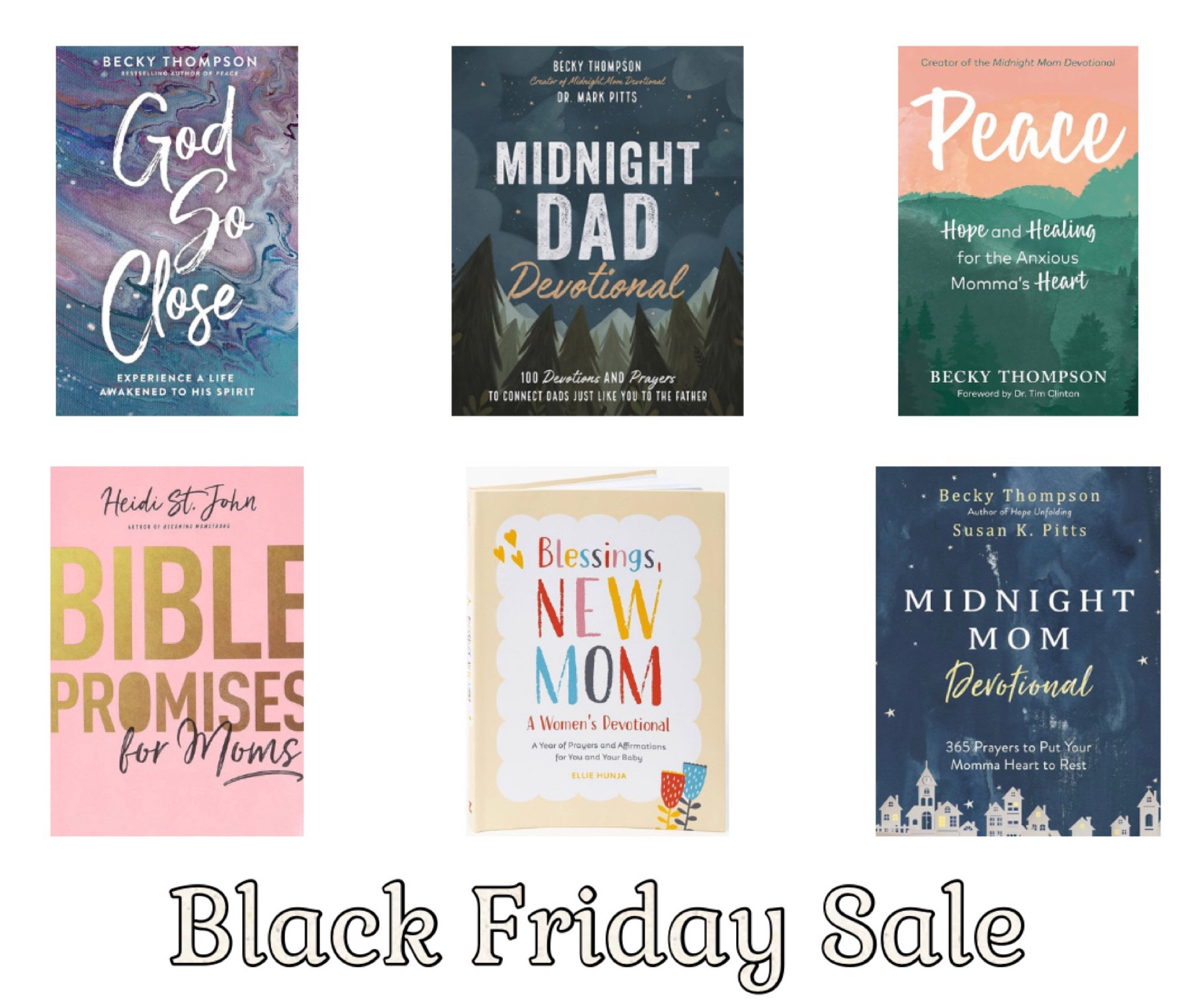Mom Books on Sale 
Midnight Mom Devotional & more books for Moms & Dads on Sale for Black Friday 

#LTKCyberSaleDE #LTKGiftGuide #LTKCyberWeek