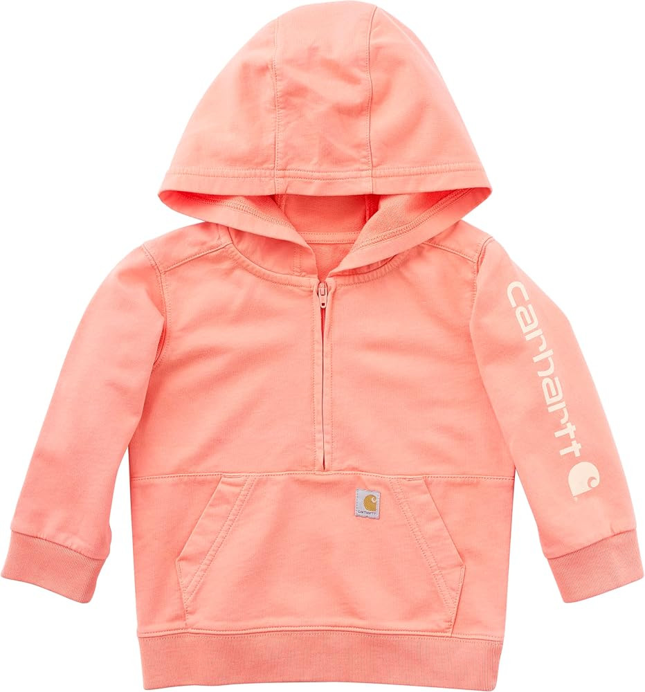 Carhartt Boys’ Long Sleeve Re-Engineered Garment Dye Half-Zip Sweatshirt | Amazon (US)