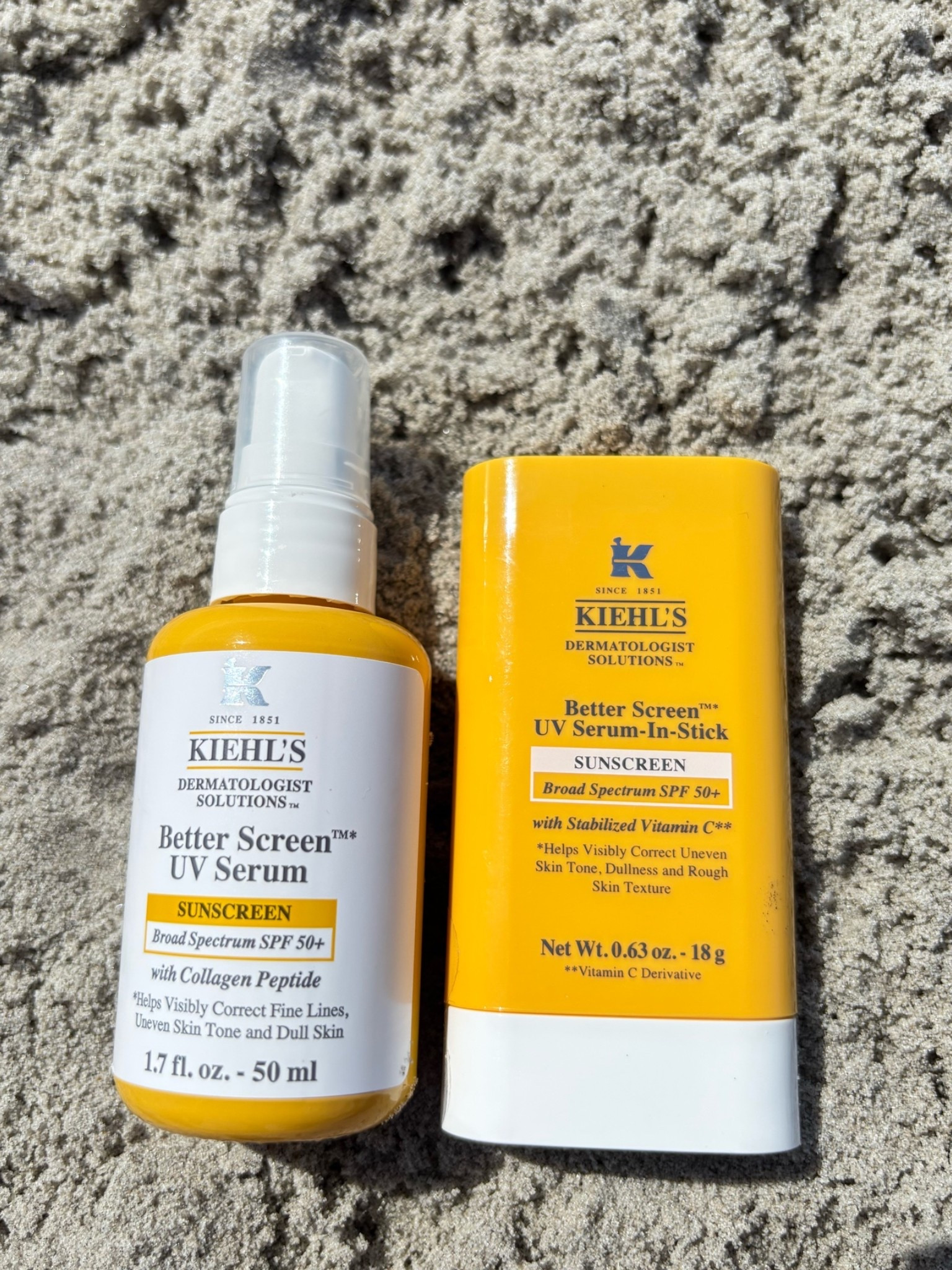 One beauty essential that’s always in my beach bag? Face sunscreen.

These two came with me to the beach, and I was glad I packed them. I like having both on hand—the Kiehl’s Better Screen UV Serum SPF 50+ before heading out and the Better Screen UV Serum-In-Stick SPF 50+ for easy reapplication throughout the day. When I’m spending hours outside, keeping face SPF in my routine is a must. I linked both below if you’re looking for an everyday face sunscreen that’s easy to wear.

#LTKgrwm #LTKBeauty #LTKselfcare