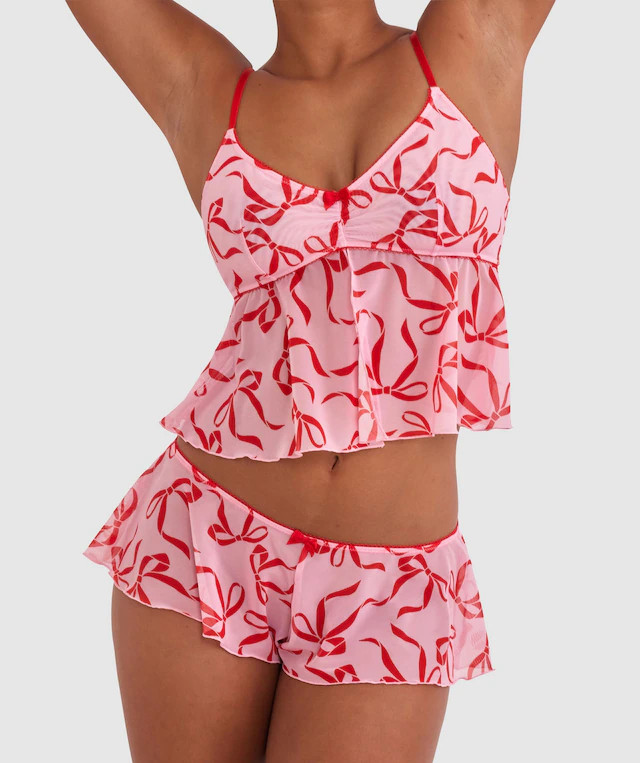 Romantics French Knicker - Print | BRAS N THINGS 