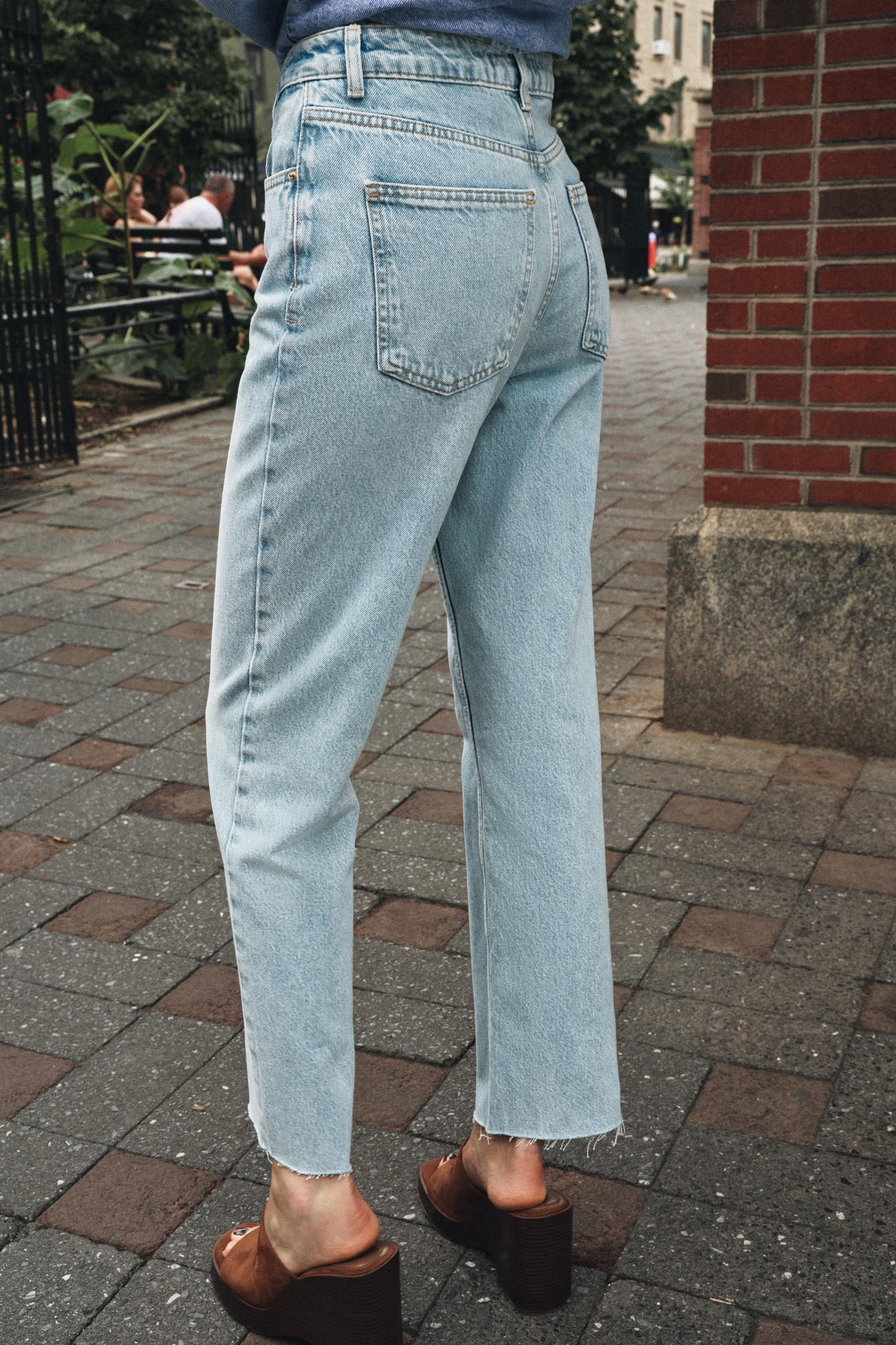 HIGH RISE Z1975 STRAIGHT LEG JEANS | Zara US