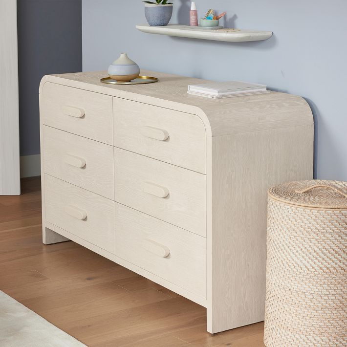 Clio Rounded Dresser | Pottery Barn Teen