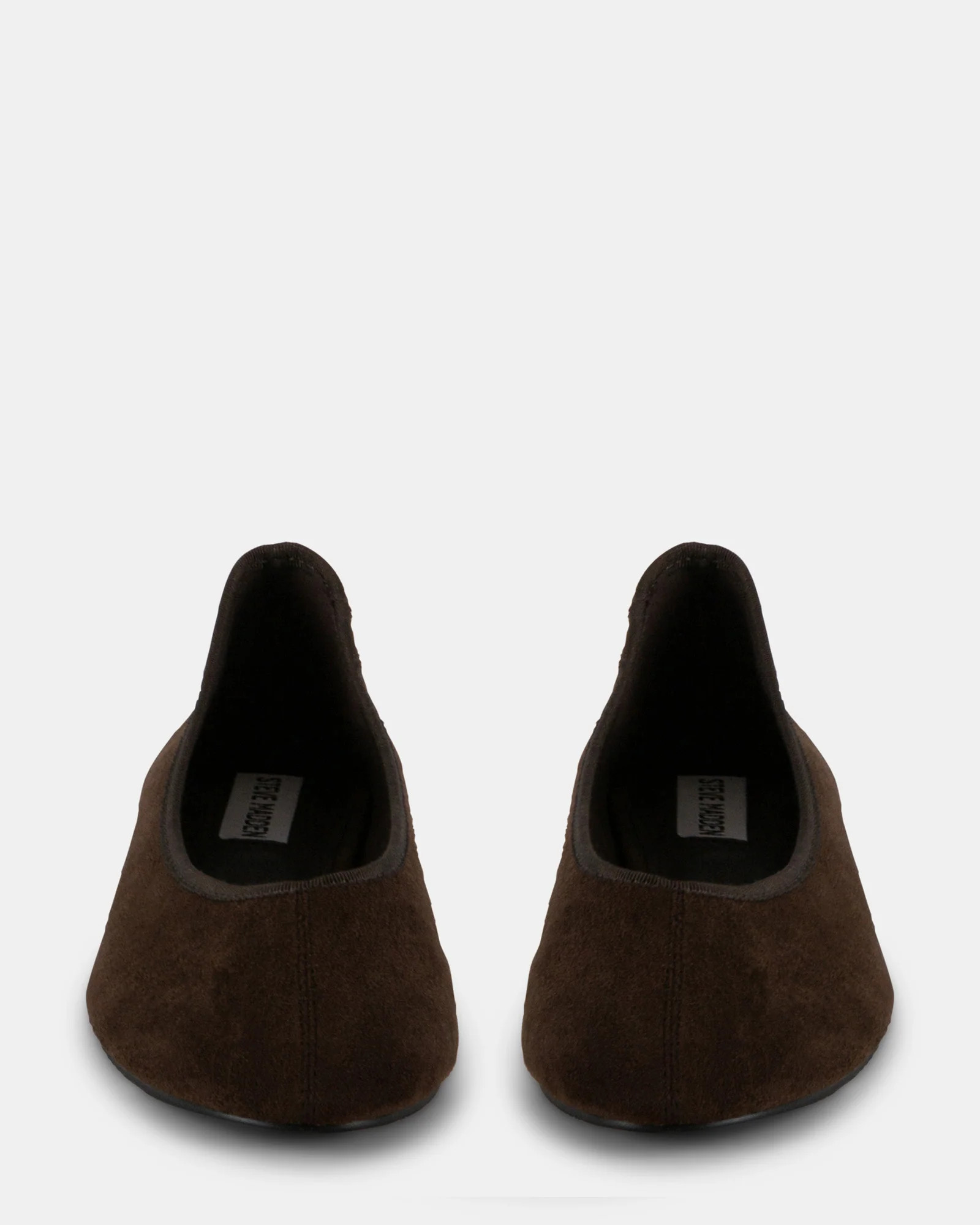 PACIFIC Brown Ballerina Flat | Women's Designer Flats | Steve Madden (Canada)