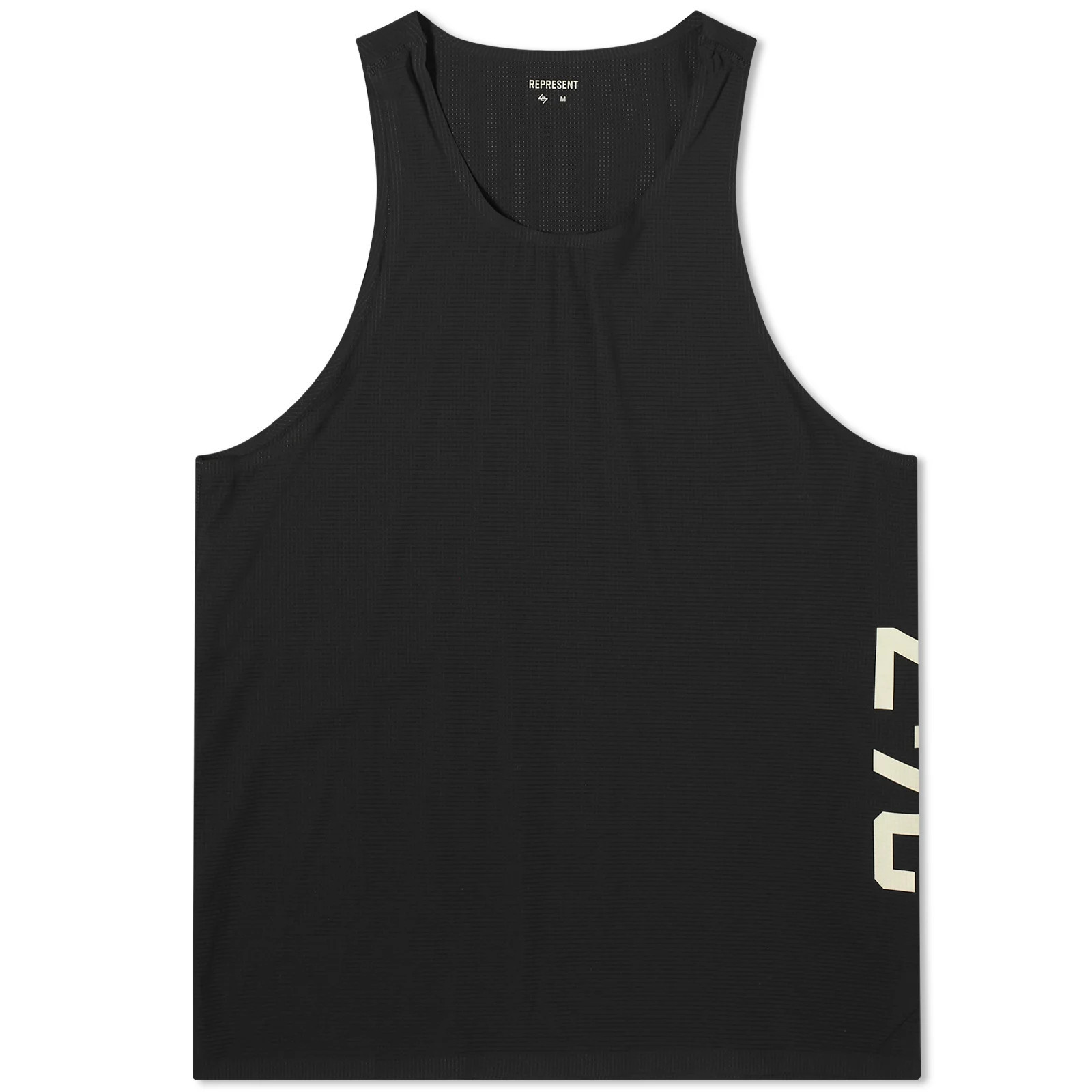 Represent Men's 247 Singlet Jet Black | END. Clothing