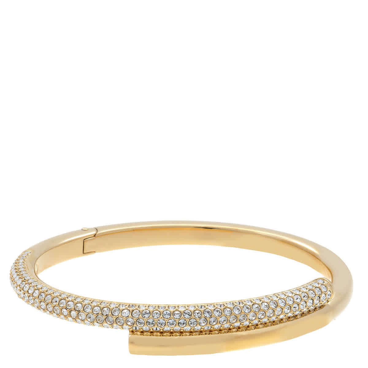 Swarovski Dextera Bangle Gold Shiny Crystal, Size S | Jomashop.com & JomaDeals.com