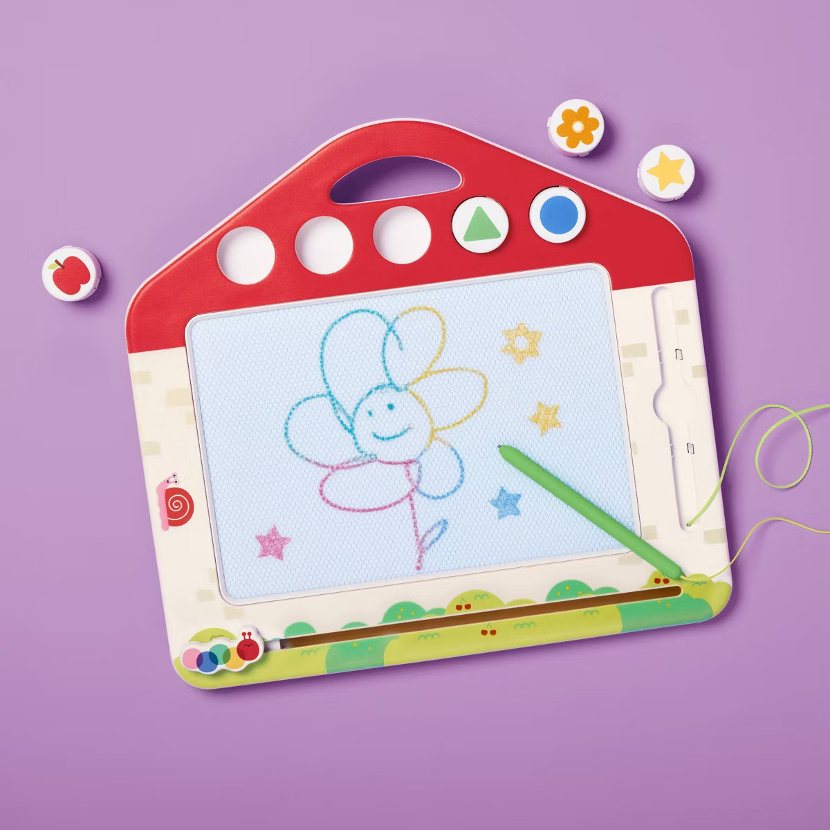 Magnetic Drawing Board - Gigglescape™: Preschool Creativity & Fine Motor Skills, Ages 2+ | Target