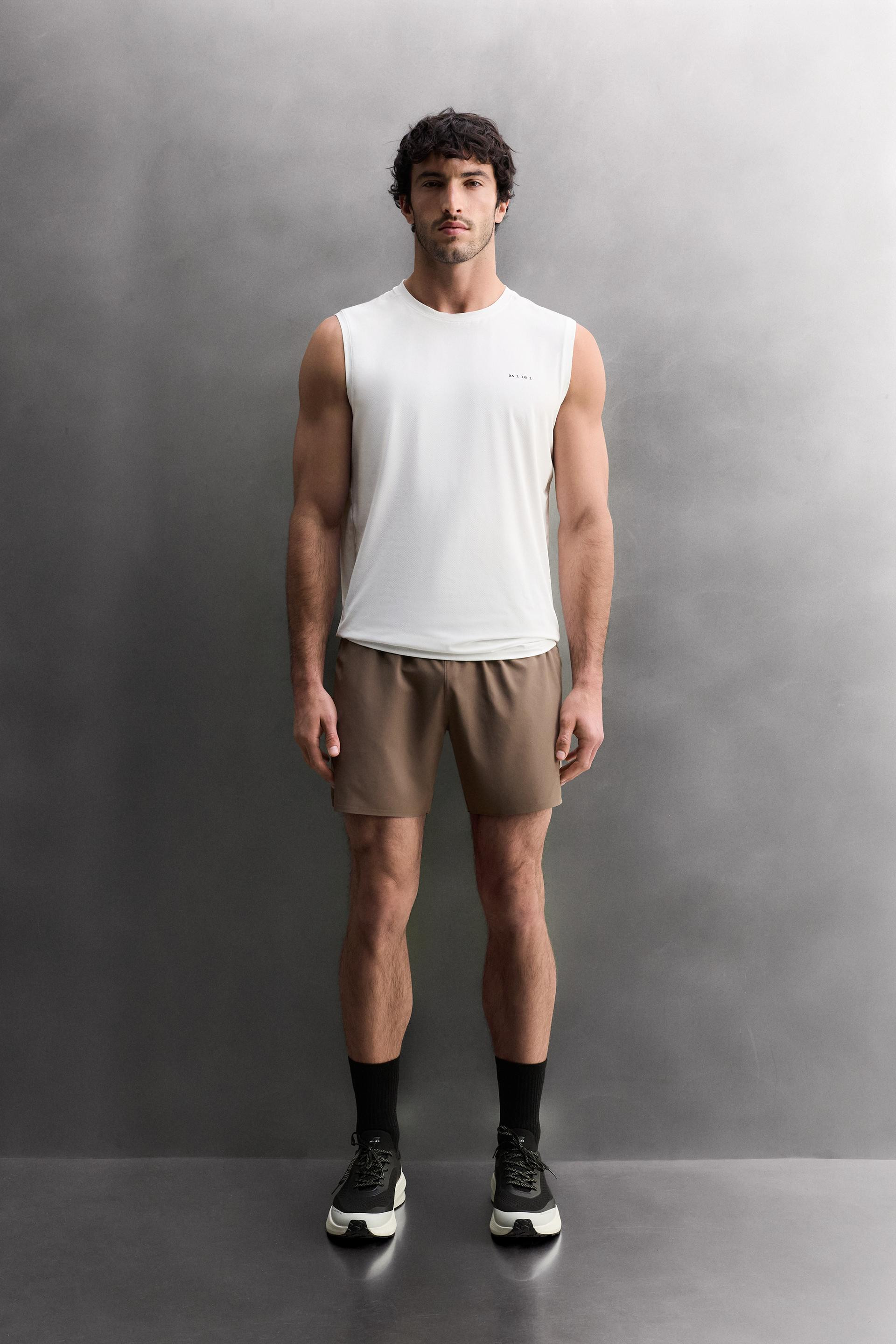 Zara - Technical Tank Top - Men - Black - Men | Zara US