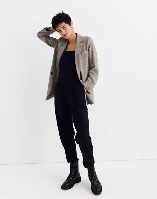 Caldwell Double-Breasted Blazer in Palmyra Plaid | Madewell