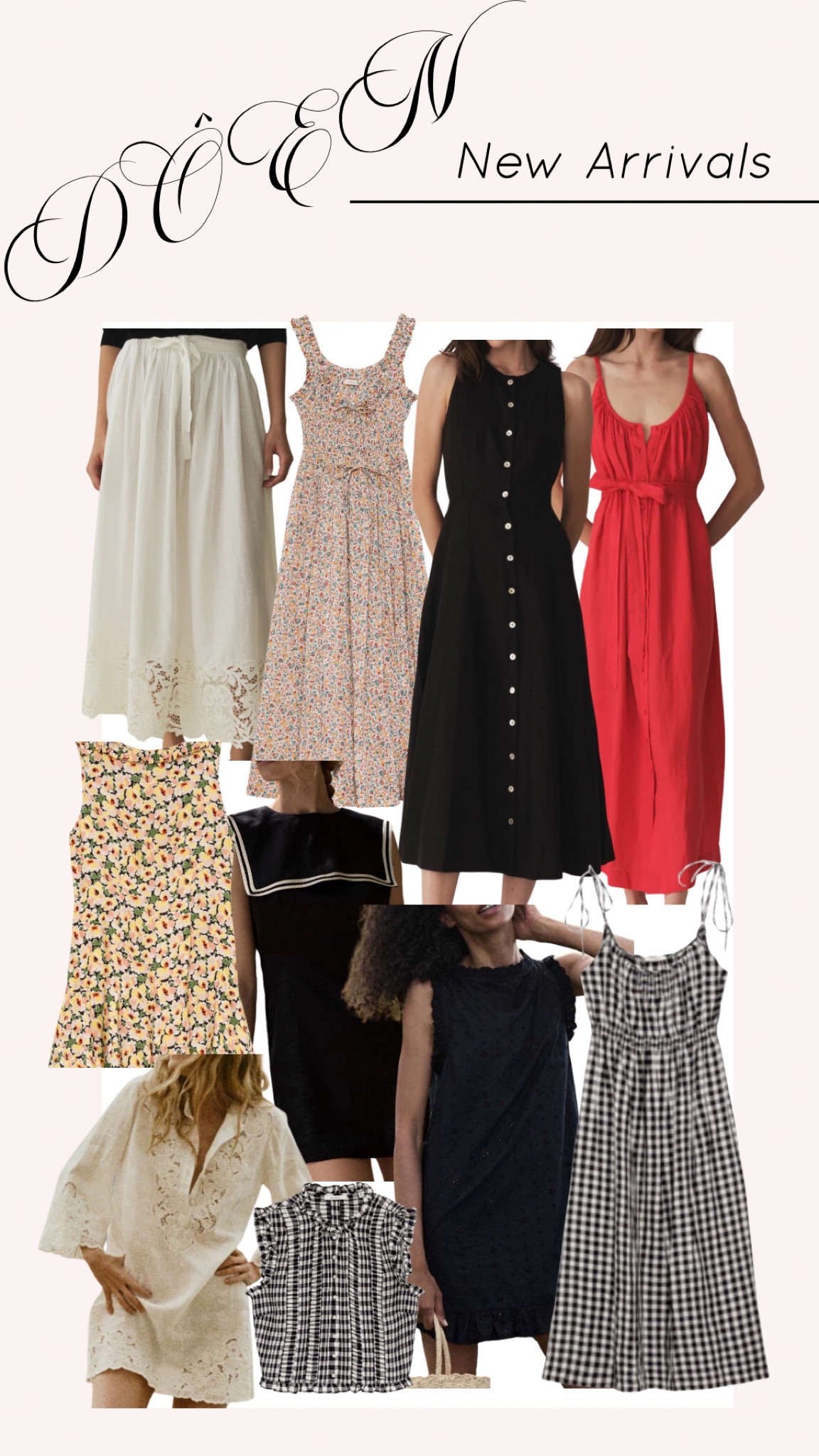 DÔEN anew summer arrivals. Summer outfits 
.
.
.
… 

#LTKStyleTip #LTKTravel #LTKSeasonal