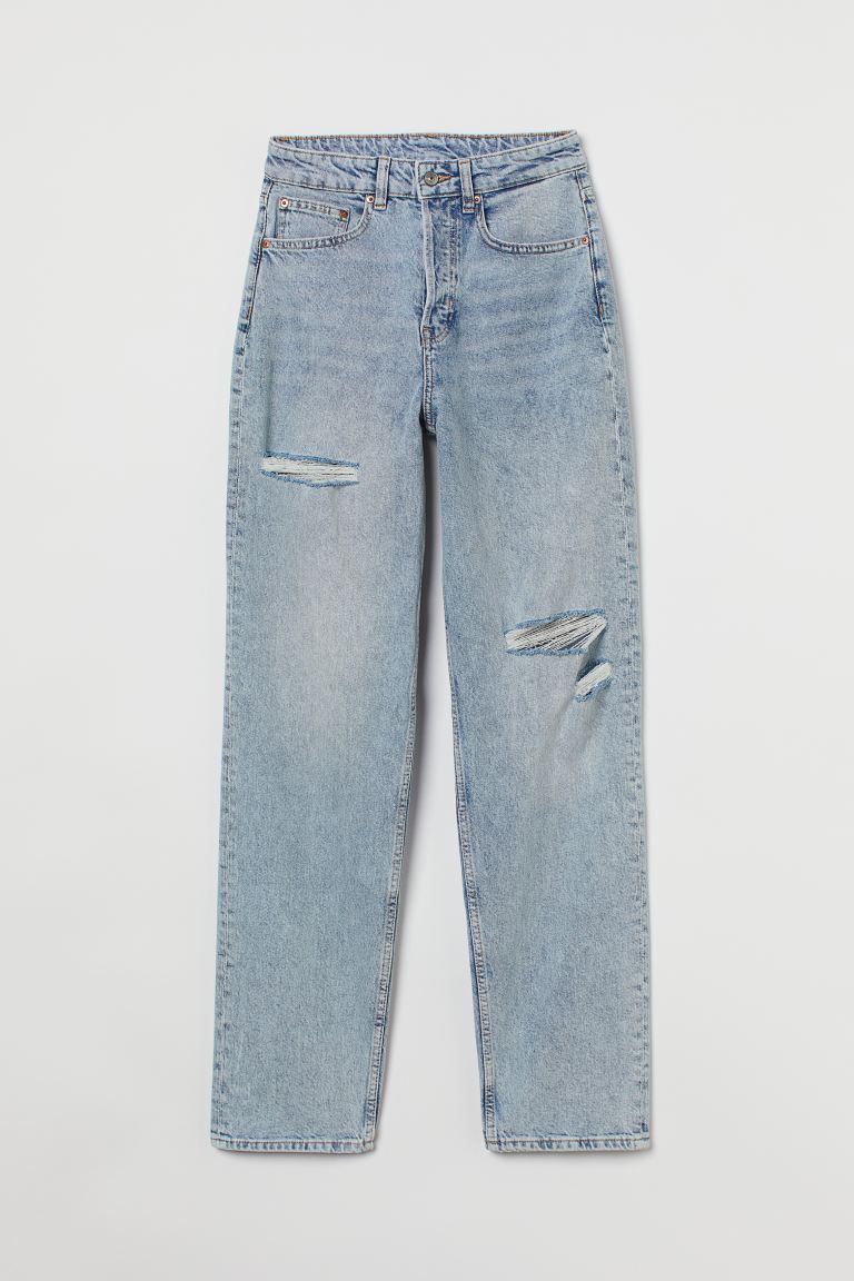 90s Straight High Jeans | H&M (US)