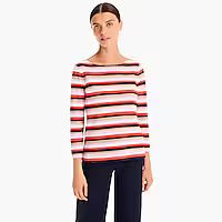 Striped boatneck T-shirt | J.Crew US