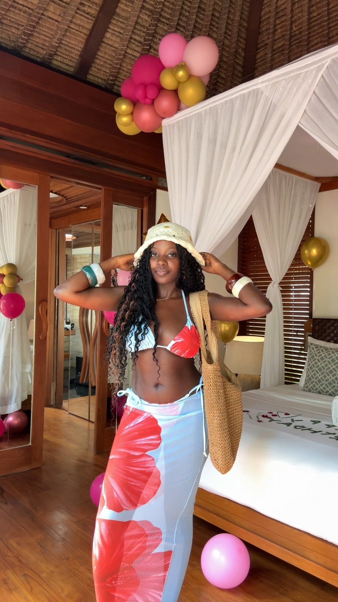 grwm for a pool day & beach day in bali! ✨ glowy skin routine included 

#LTKTravel #LTKBeauty #LTKFindsUnder100