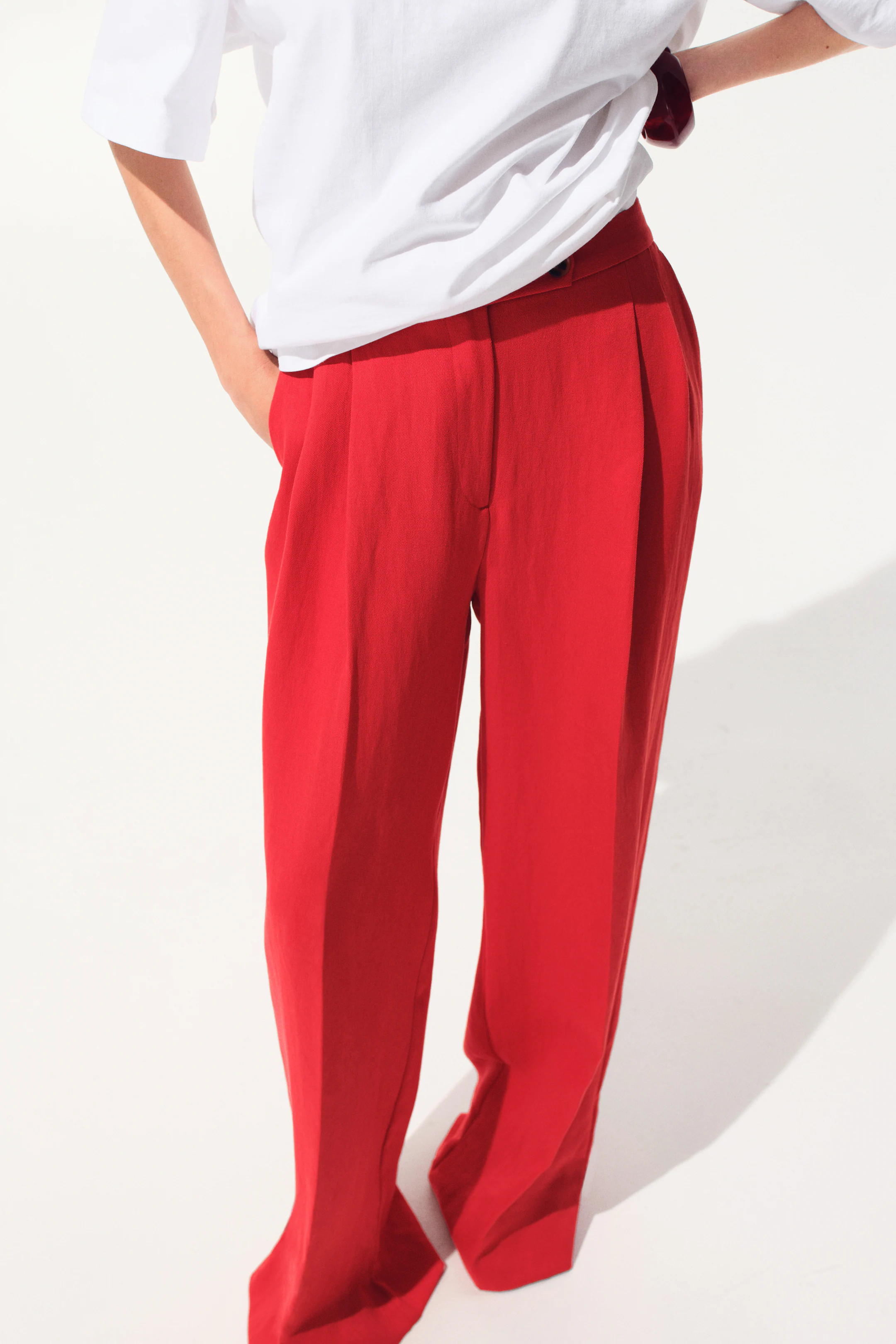 Wide-Leg Dress Pants | H&M (US + CA)