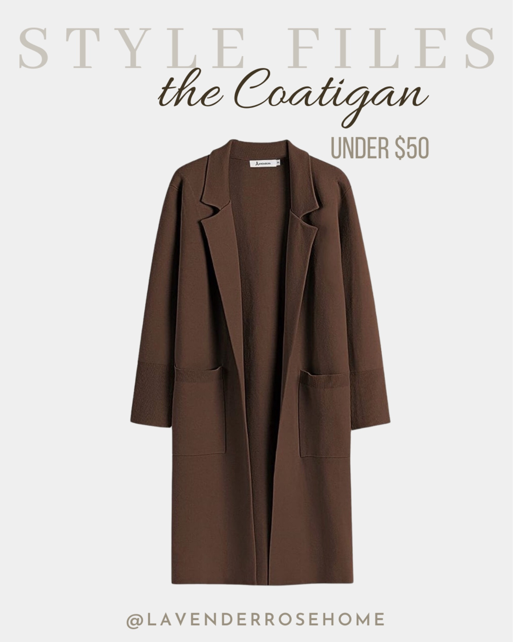 Fall Style. Fall Wardrobe Essential. Coatigan. Cárdigan.  Affordable fashion. Neutral fashion. 

#LTKfindsunder50 #LTKstyletip