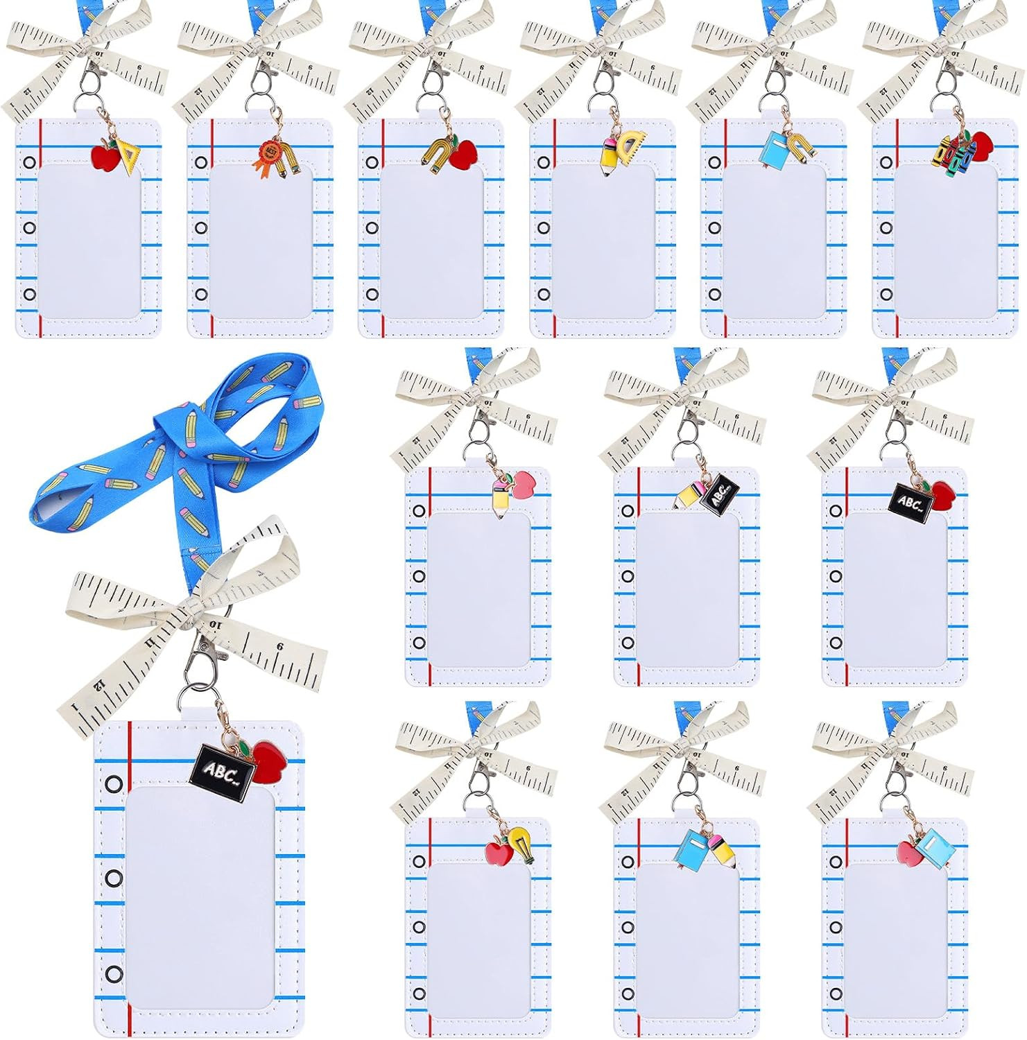 12 Set Teacher Lanyards for with ID Holders and Keys | Amazon (US)