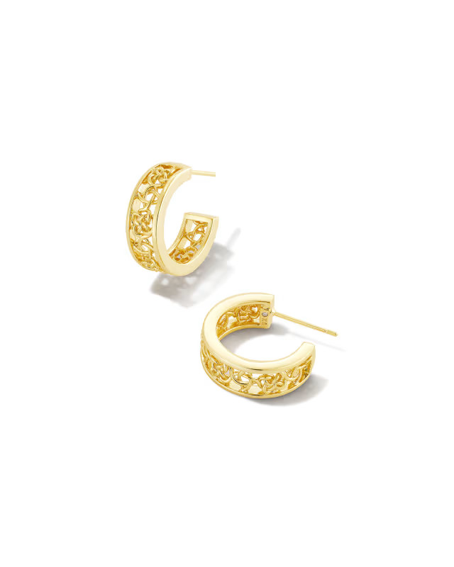 Kelly Huggie Earrings in Gold | Kendra Scott | Kendra Scott