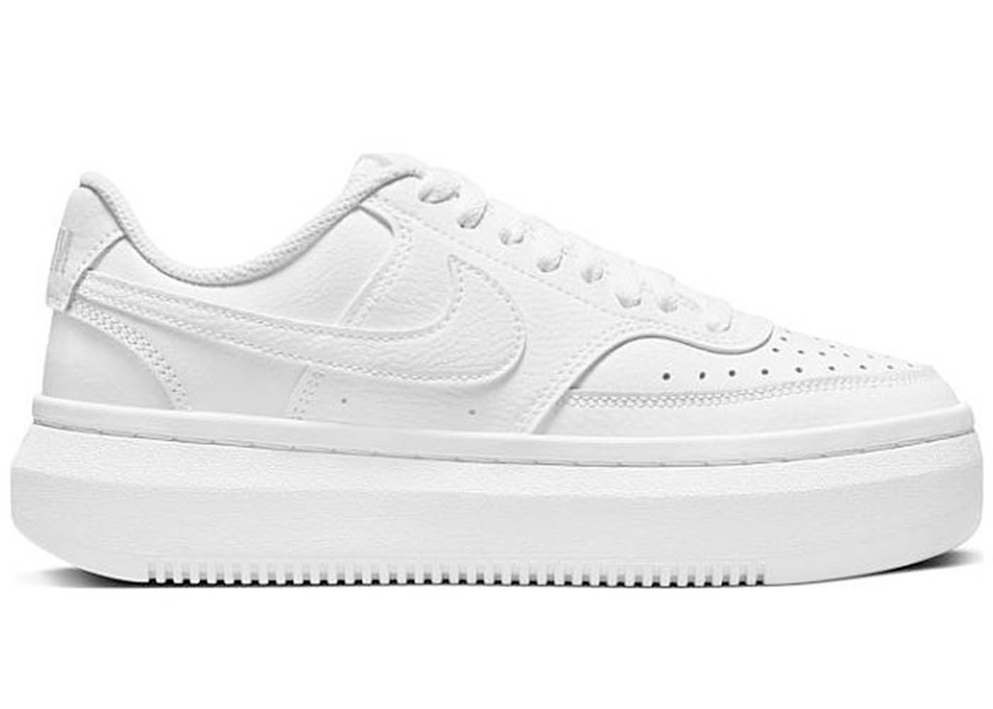 Nike Court Vision Alta Low Triple White (W) | StockX