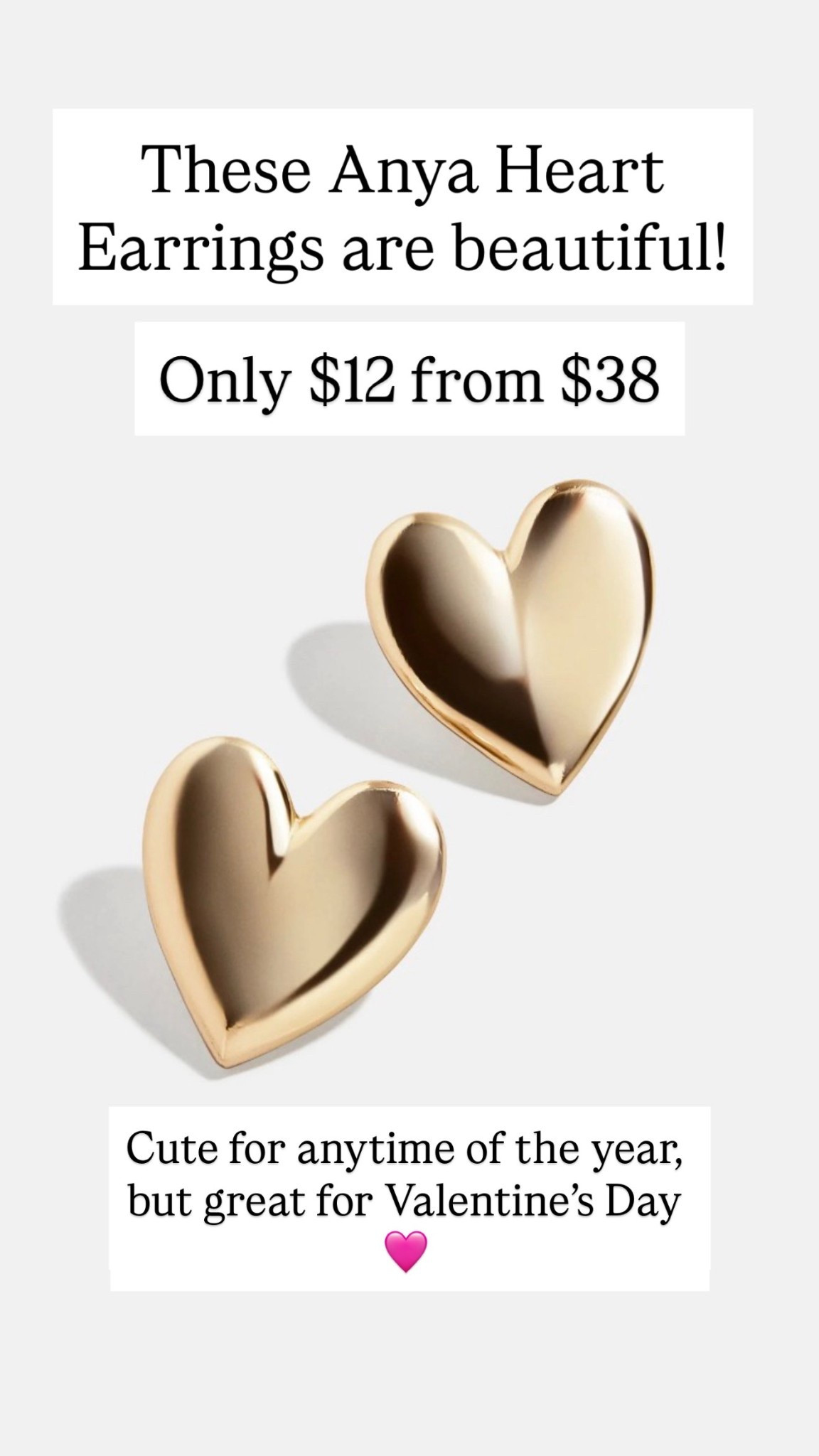 Anya Earrings hearts
Only $12 and $38!

#LTKSaleAlert