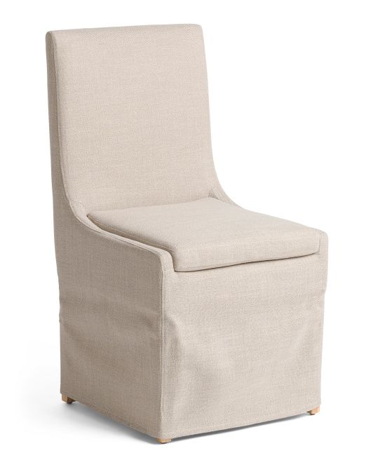 Slope Arm Slipcover Chair In Performance Fabric | TJ Maxx