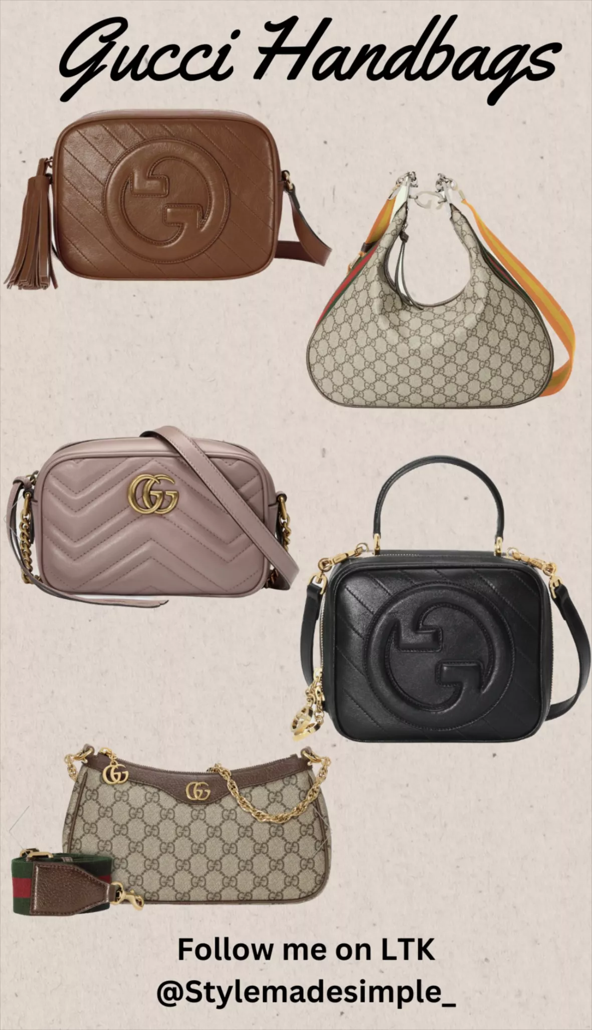 Mainstream Furnace Gemme Gucci Attache medium shoulder bag curated on LTK