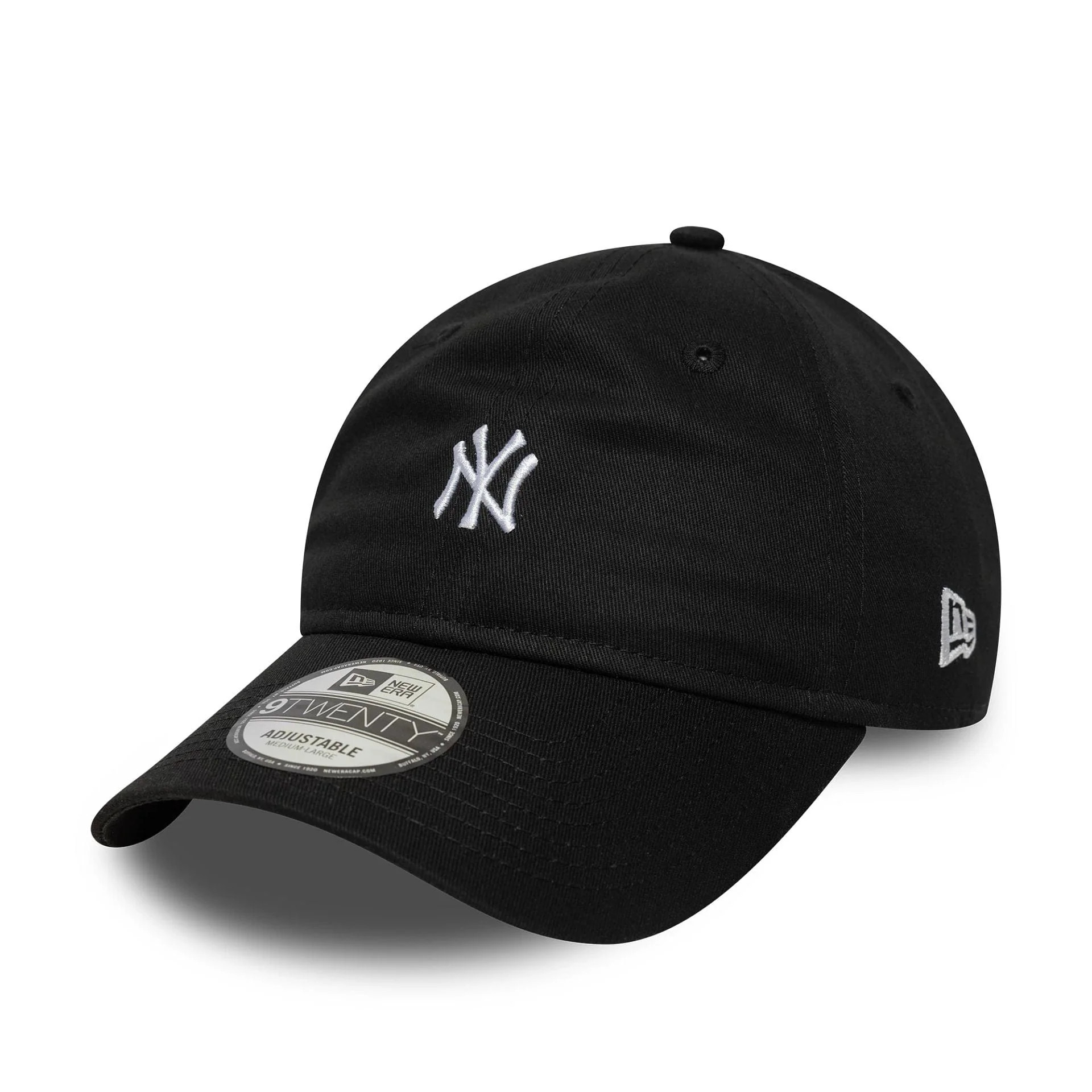 MLB Mini Logo New York Yankees Black 9TWENTY Cap | New Era Cap