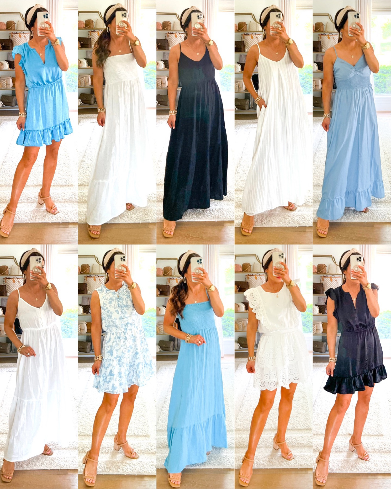 Hooray for some fabulous new arrivals from @nordstromrack! Items start at just $34 and it’s all under $55! Even these super cute neutral shoes are from there. They runs true to size and are so comfy! We have on a mix of
Small & M in all the dresses so make sure to check the sizing info we have saved with each item below. We know y’all will love these Nordstrom Rack finds for all your spring and summer plans!  #NordstromRackPartner #RackScore  



#LTKfindsunder50 #LTKsalealert #LTKparties