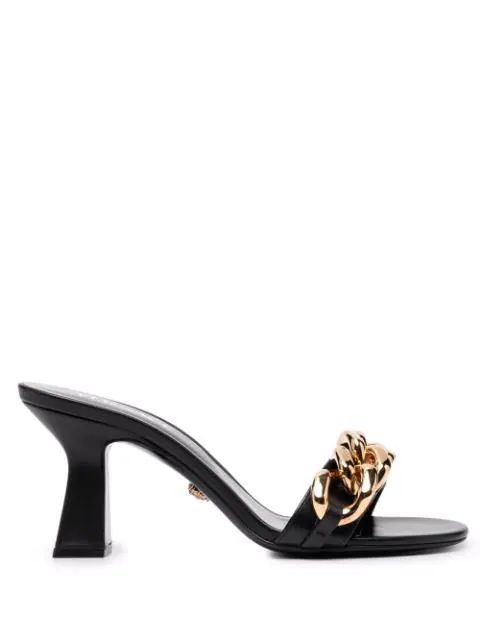 Versace Medusa Chain Mules - Farfetch | Farfetch Global