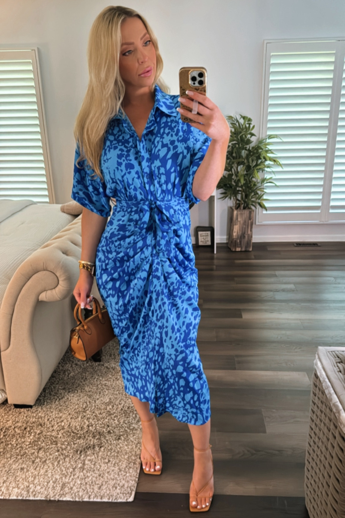 The blue is BLUE’ing! This dress is better than I imagined and fits like a glove! Hides the tummy and is
Just super slimming overall! Comes in 11 colors and patterns and is one of my all time favorites !

#LTKFindsUnder50 #LTKMidsize #LTKStyleTip