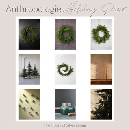 Anthropologie dropped a beautiful holiday collection! Here are some of the items I’m ordering for our home. 

Holiday wreath
Holiday garland
Holiday candle

#LTKHoliday #LTKhome #LTKSeasonal