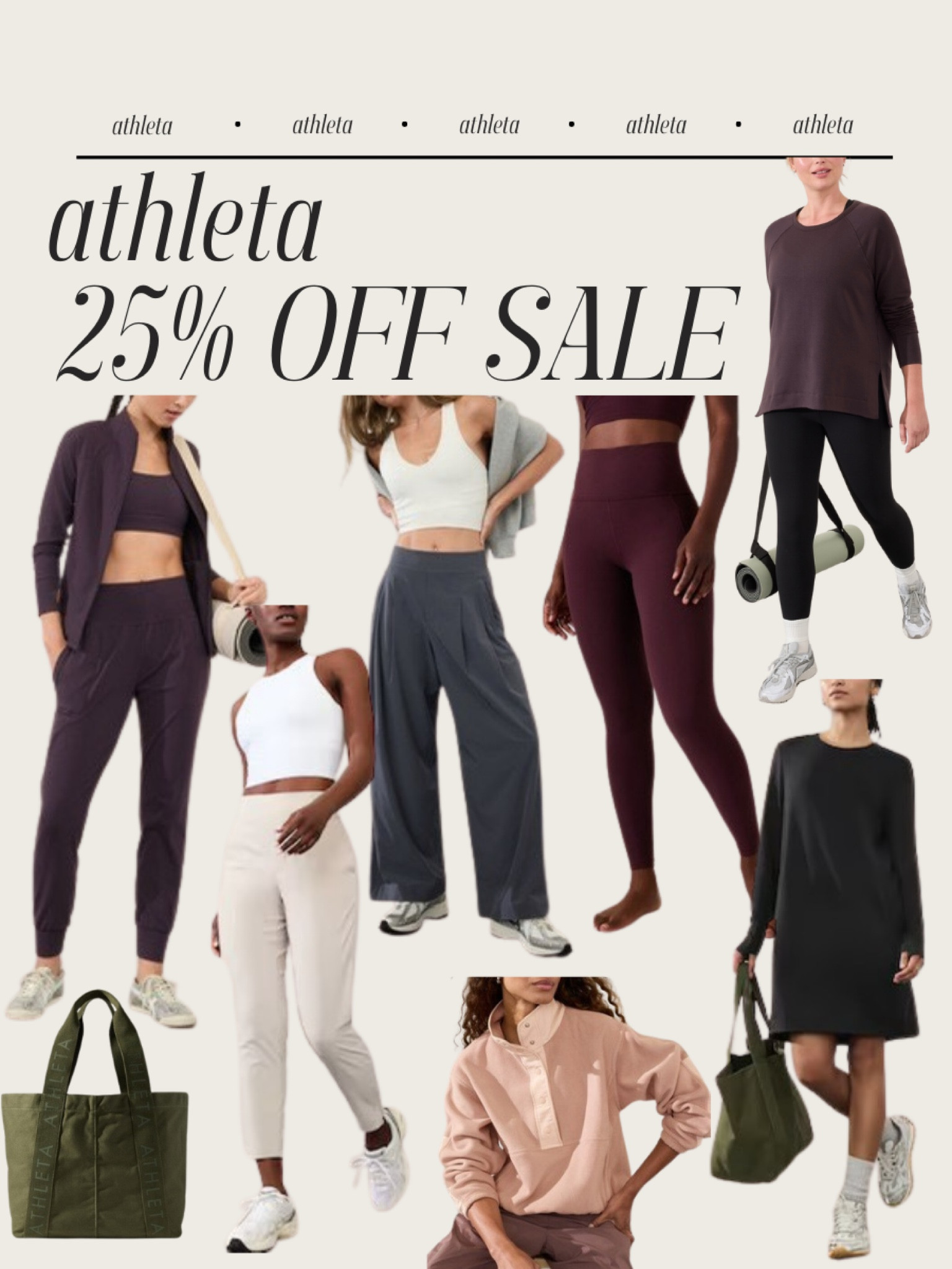 25% off Athleta friends and family sale!! Leggings, jogger pants, fleece jacket. @athleta #athleta 

#LTKActive #LTKFitness #LTKSaleAlert