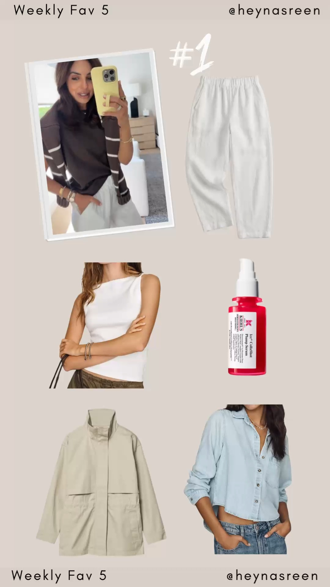 Your Fav 5 from last week!