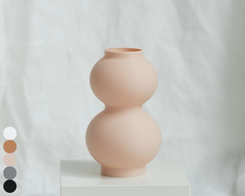 VENERA Vase  3D Printed Plastic Boho Style Decor | Etsy | Etsy (US)