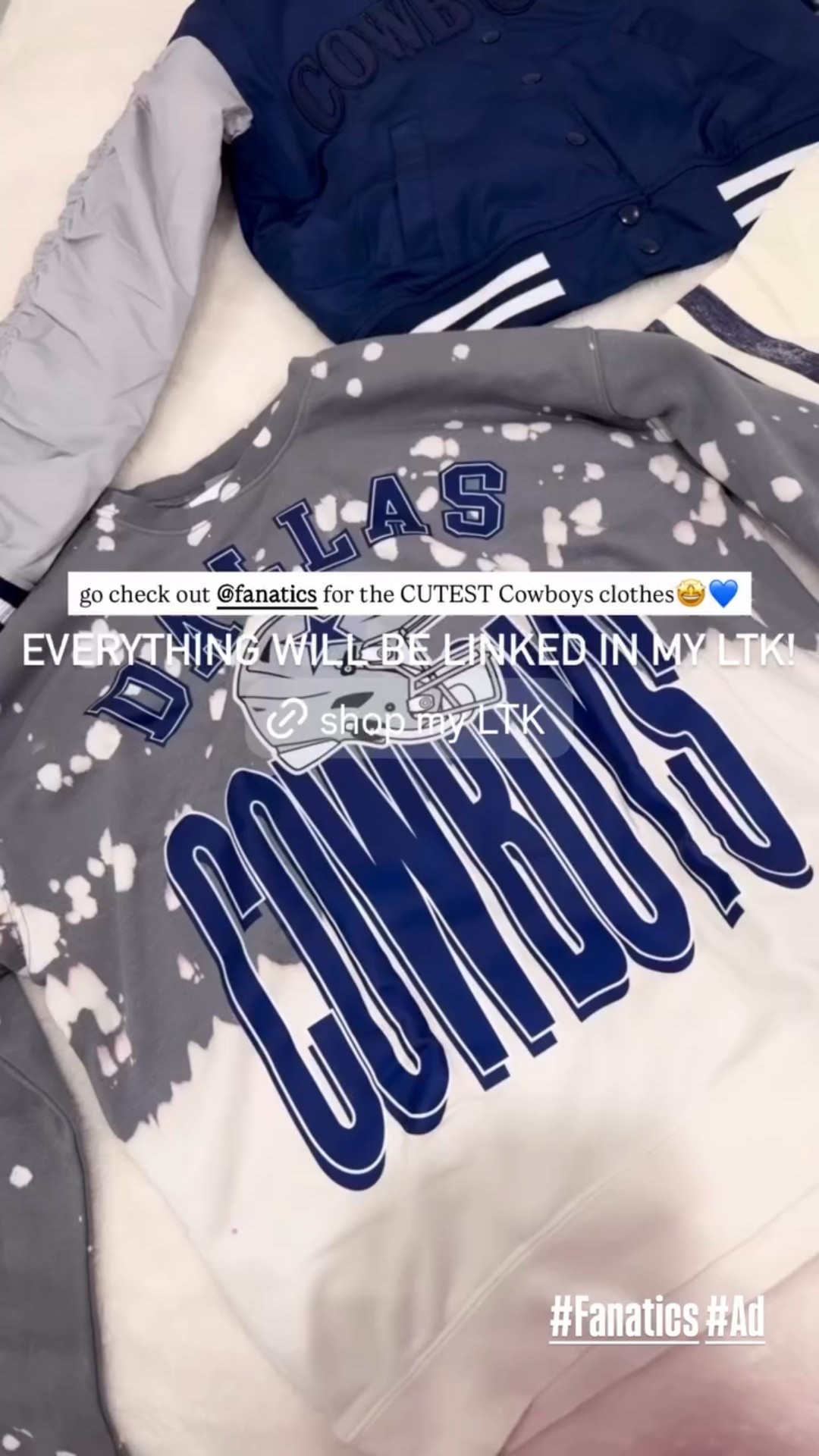 Gameday ready with @fanatics !🤩 #Fanatics #Ad