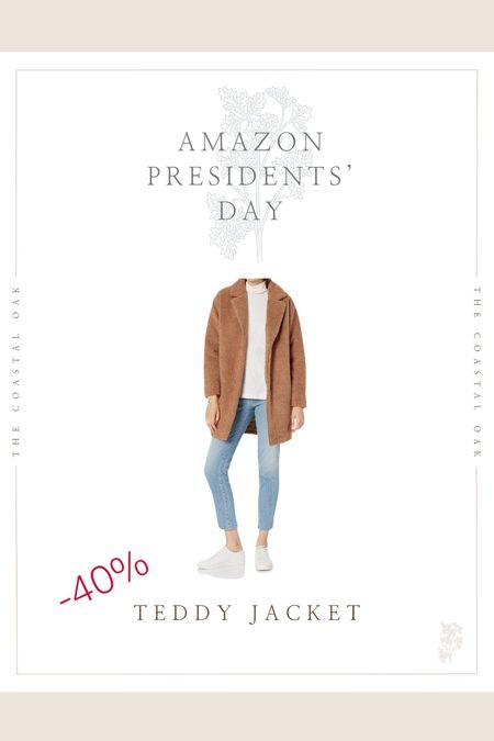 Teddy bear soft jacket in sale at Amazon Presidents’ Day sale 

#LTKfindsunder50 #LTKstyletip #LTKover40