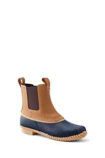 Women's Insulated Flannel Lined Chelsea Duck Boots | Lands' End (US)