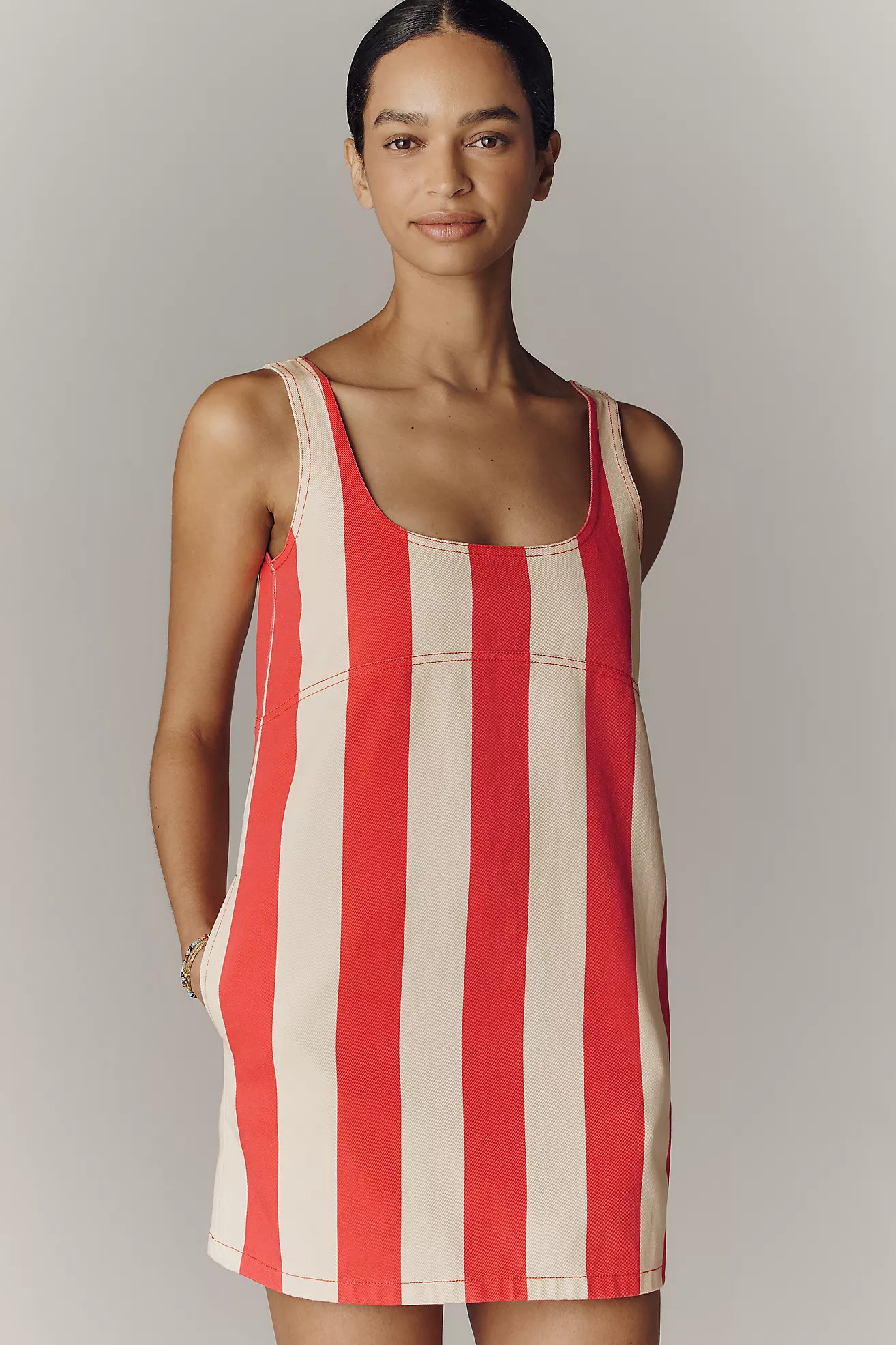 SIMONMILLER Sahara Stripe Mini Dress | Anthropologie (US)