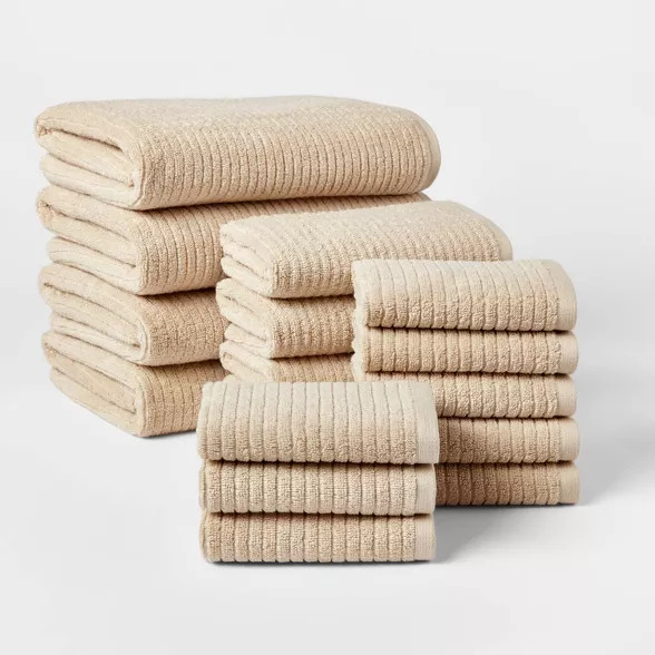 16pk Quick Dry Bath Towel Starter Bundle - Threshold™ | Target