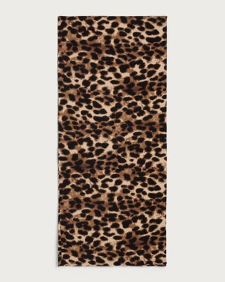 F&F Leopard Print Scarf in Brown | Tesco F&F