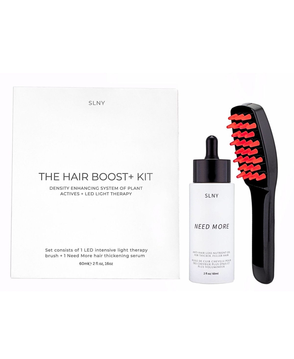 Solaris Laboratories Ny Led Light Therapy Anti Hair Loss Treatment Combo Kit, 2 Piece - White | Macy's