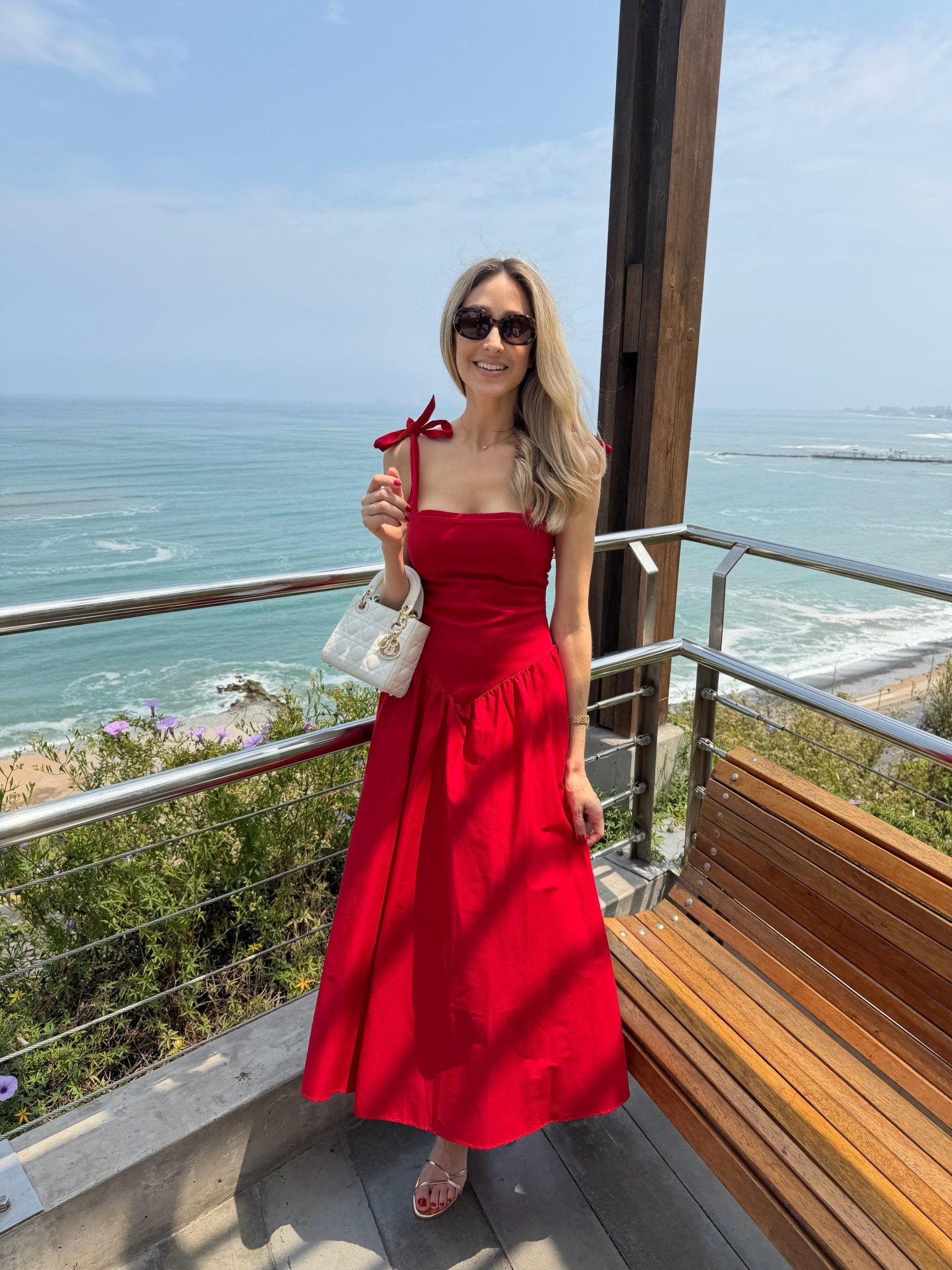 Beautiful and feminine drop waist red dress, perfect for vacation, date nights, and going out! I’m wearing size small and I’m 5’9” for your reference 

#LTKootd #LTKU #LTKSeasonal
