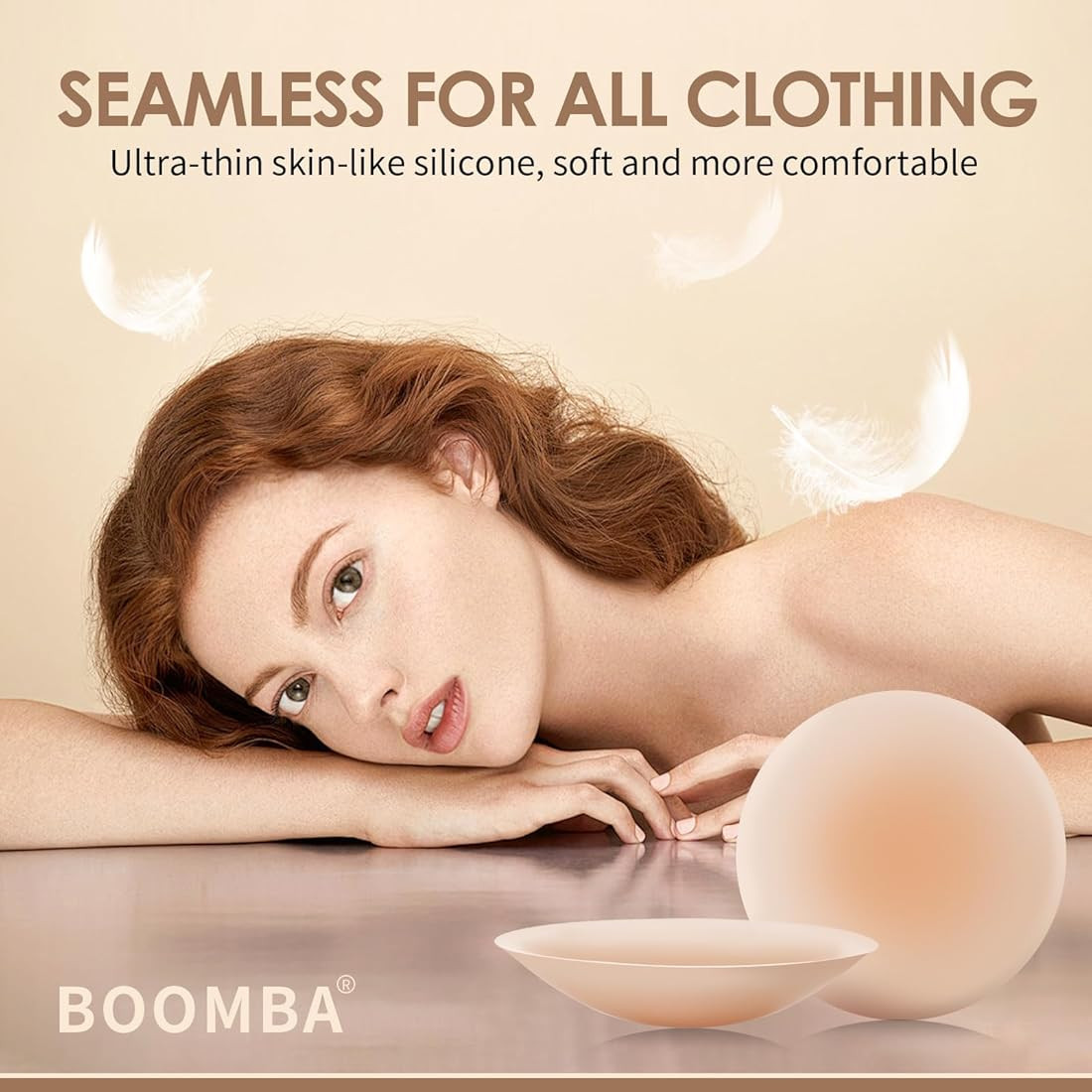 Boomba Nipple Covers Reusable Sticky Adhesive Silicone Pasties Nipple Covers Suitable for Travel ... | Amazon (US)