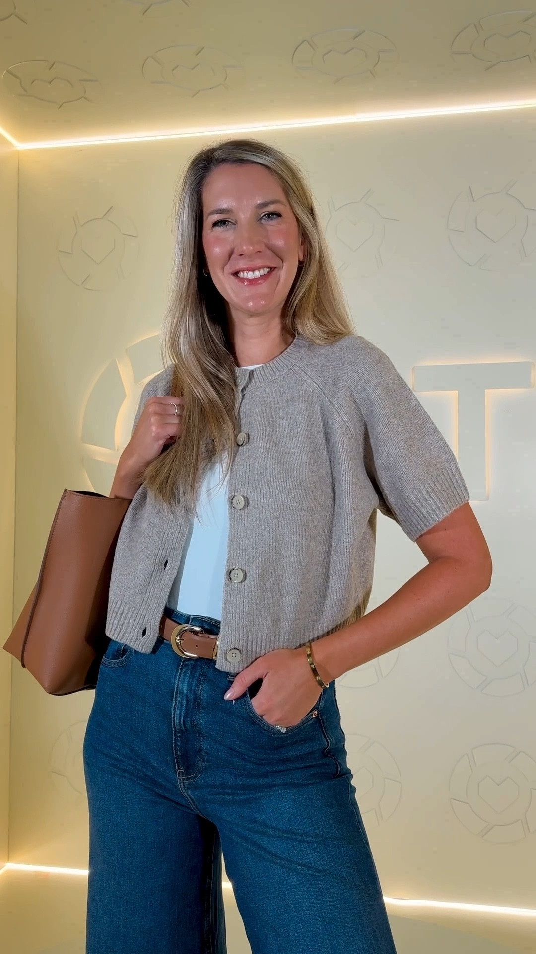 Day two ltk con casual professional look with my best selling jeans. Wearing my true 29 tall and true m/tall in everything else 

#LTKStyleTip #LTKParties #LTKSeasonal