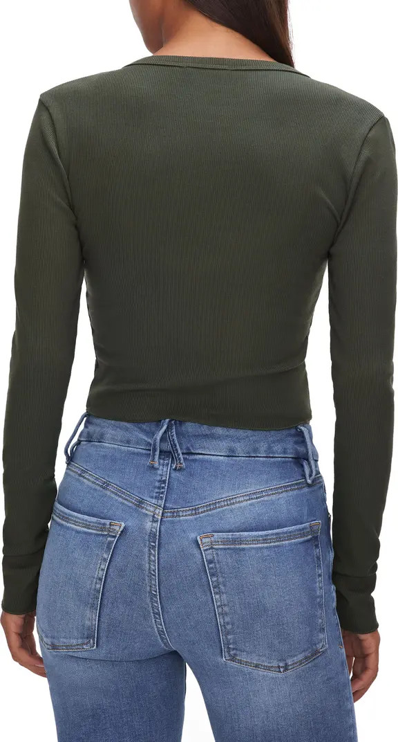 Rib Crop Cardigan | Nordstrom