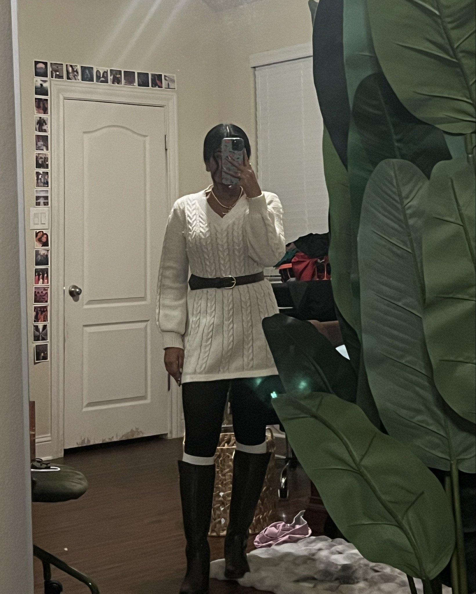 Thrifted this white cable knit sweater dress but I’ve attached similar ones!

#LTKStyleTip #LTKFindsUnder100 #LTKWorkwear