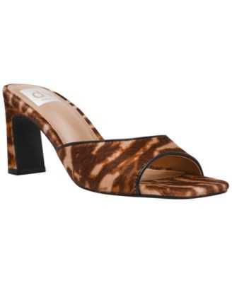 Dv Dolce Vita Women's Lennie A Blade Heel Dress Sandals - Zebra | Macy's