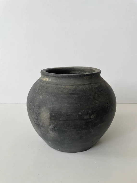 Small Vintage Clay Pot | Etsy (US)
