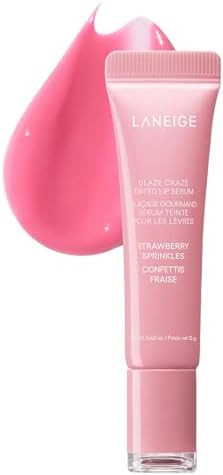 LANEIGE Glaze Craze Tinted Lip Serum: Hydrating Lip Serum for Glossy, Nourished Lips with Plumpin... | Amazon (US)